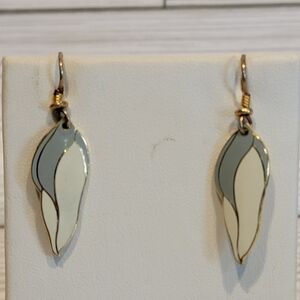 C13 Vintage "Barbee's Blossom" by Laurel Burch Pierced Earrings